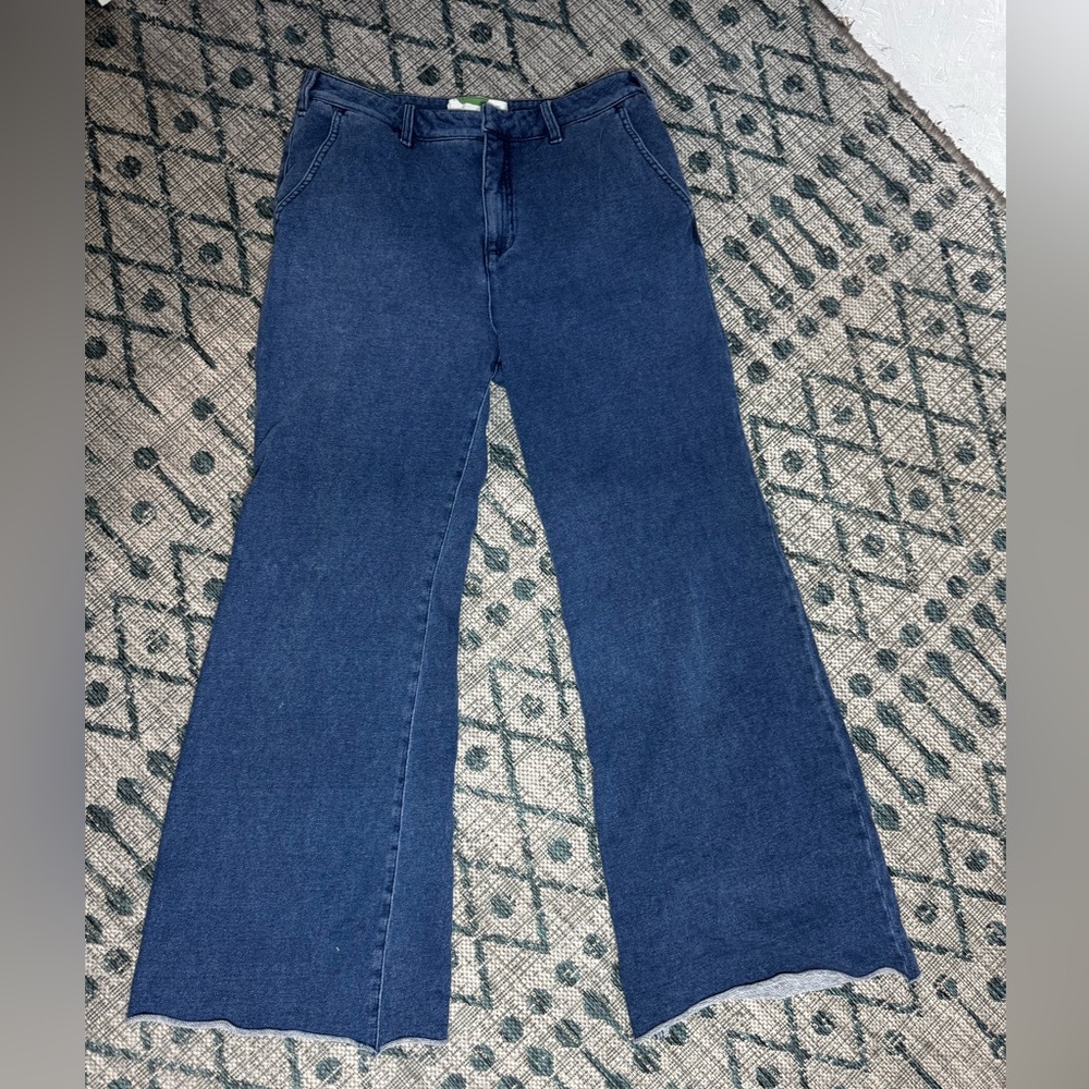 By Anthropologie wide leg jeans soft